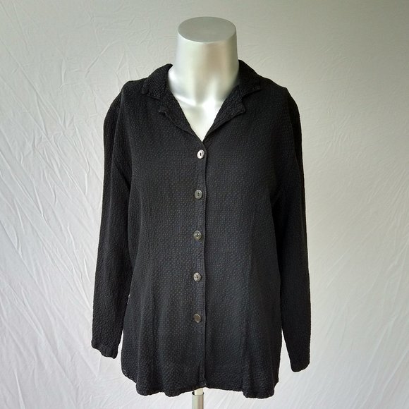 Click Long Sleeve Button Up Shirt - Picture 1 of 5
